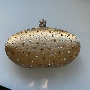 Vintage gold clutch